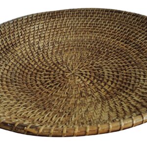 Cane Rattan Big Round tray